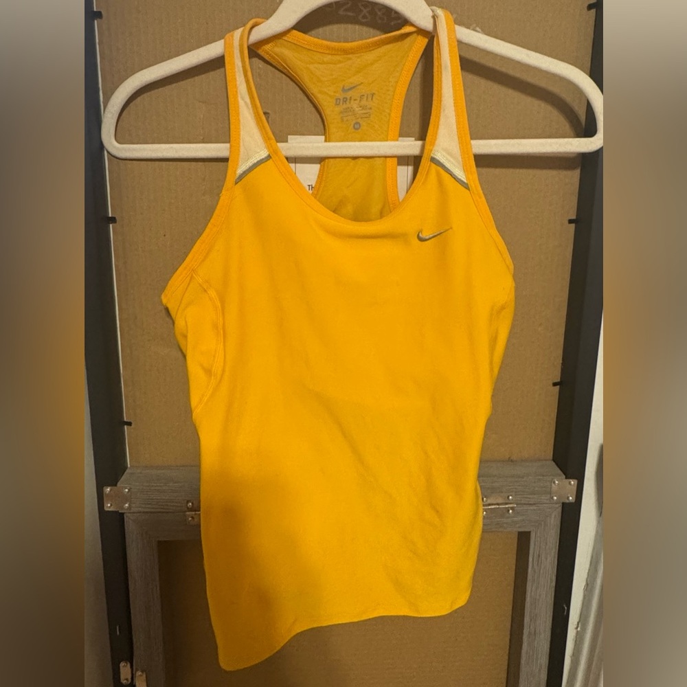 Nike Women's Bright Yellow Tank Top
